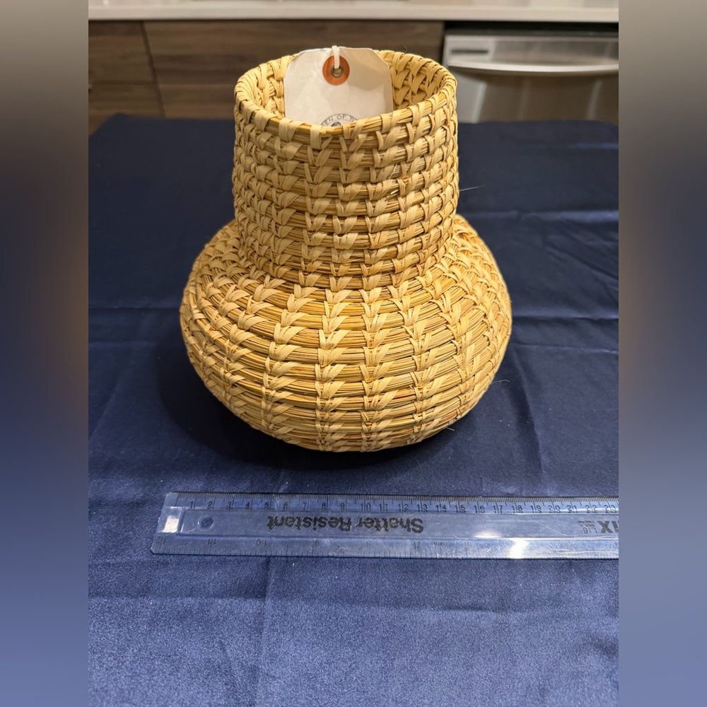 Vintage Native American Papago Genuine Hand Woven Basket